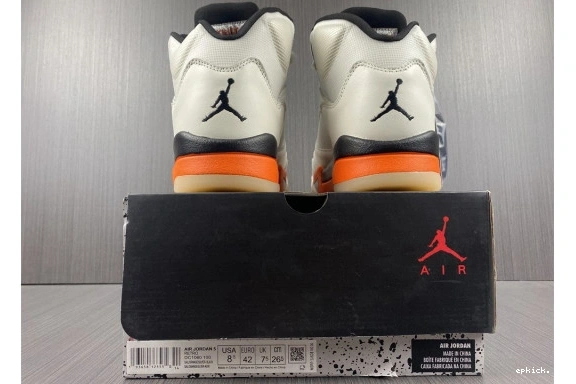 Rep EP Retro Air Jordan 5 Total DC1060-100 DC1060-100 Orange 0518